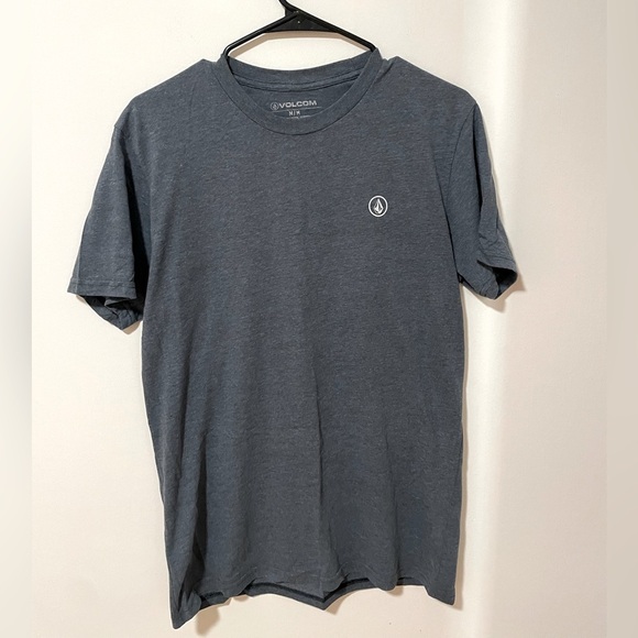 Volcom Gray Short Sleeve Tee Classic Crew Neck Men’s M - Picture 1 of 6